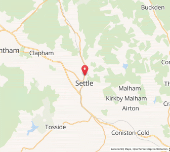 Map of Langcliffe, EnglandEngland