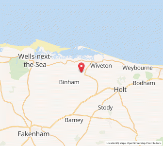 Map of Langham, EnglandEngland