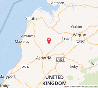 Map of Langrigg, EnglandEngland