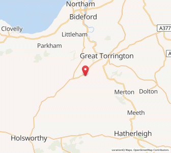 Map of Langtree, EnglandEngland