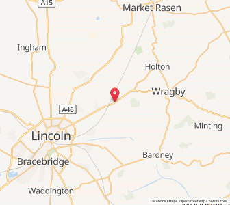 Map of Langworth, EnglandEngland