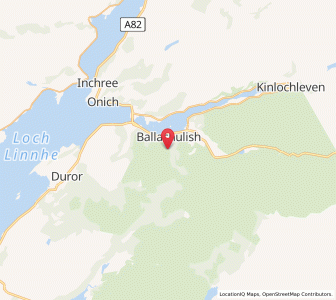 Map of Laroch, ScotlandScotland