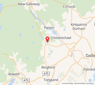 Map of Laurieston, ScotlandScotland