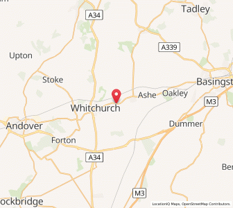 Map of Laverstoke, EnglandEngland