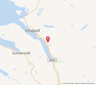 Map of Leckmelm, ScotlandScotland