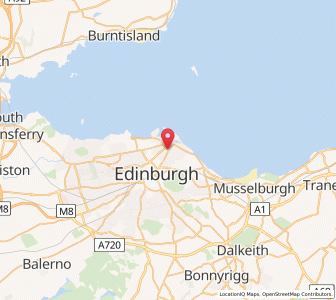 Map of Leith, ScotlandScotland