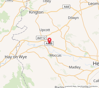 Map of Letton, EnglandEngland