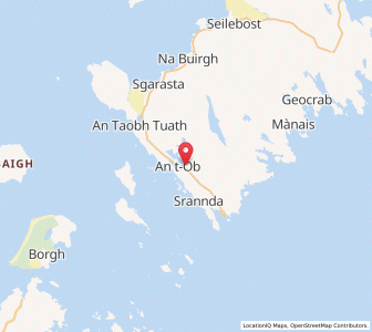 Map of Leverburgh, ScotlandScotland