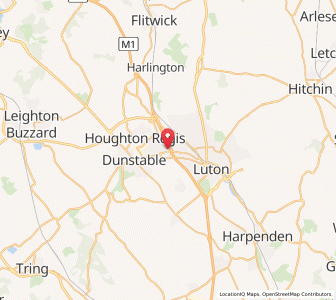 Map of Lewsey, EnglandEngland