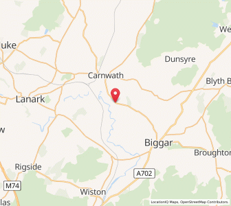 Map of Libberton, ScotlandScotland