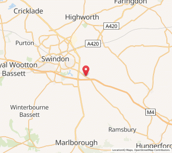 Map of Liddington, EnglandEngland