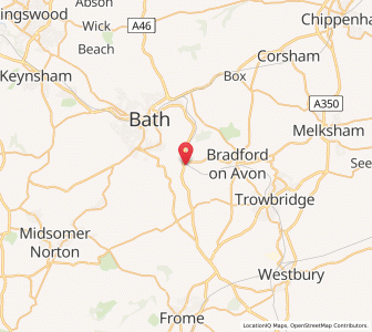 Map of Limpley Stoke, EnglandEngland