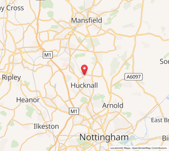 Map of Linby, EnglandEngland