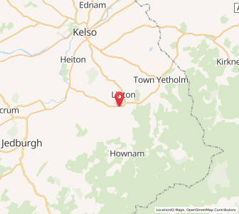 Map of Linton, ScotlandScotland