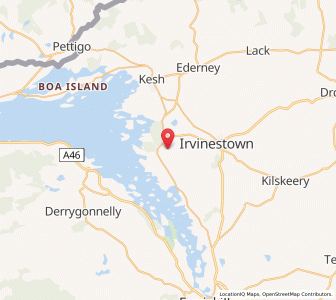 Map of Lisnarrick, Northern IrelandNorthern Ireland