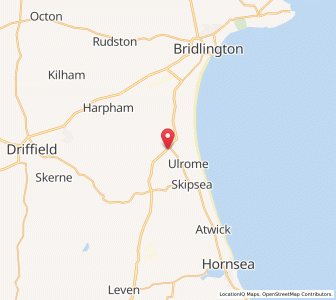 Map of Lissett, EnglandEngland