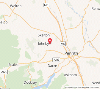 Map of Little Blencow, EnglandEngland