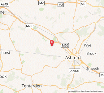 Map of Little Chart, EnglandEngland