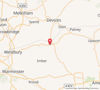 Map of Little Cheverell, EnglandEngland