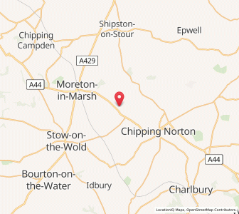 Map of Little Compton, EnglandEngland