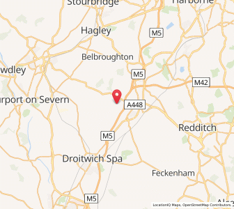 Map of Little Dodford, EnglandEngland