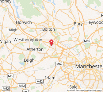 Map of Little Hulton, EnglandEngland