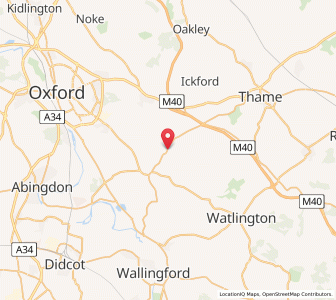 Map of Little Milton, EnglandEngland