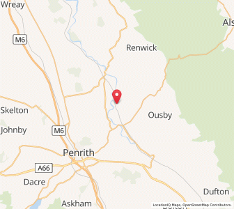 Map of Little Salkeld, EnglandEngland