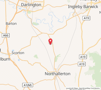 Map of Little Smeaton, EnglandEngland