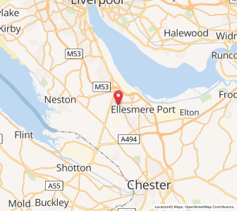 Map of Little Sutton, EnglandEngland