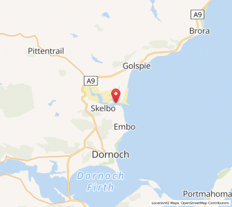 Map of Littleferry, ScotlandScotland