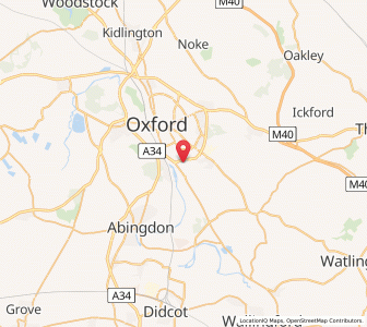 Map of Littlemore, EnglandEngland