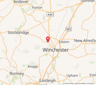 Map of Littleton, EnglandEngland