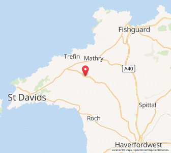 Map of Llanreithan, WalesWales