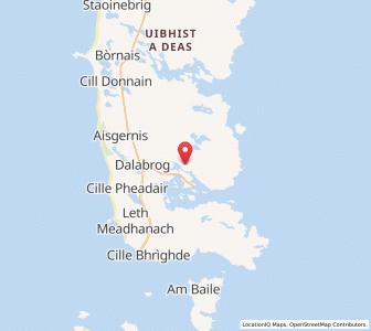 Map of Lochboisdale, ScotlandScotland