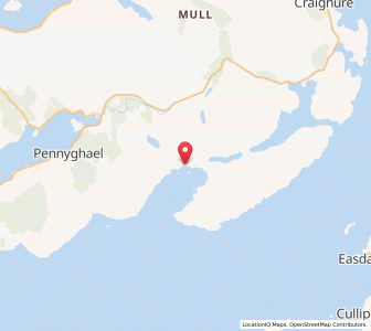 Map of Lochbuie, ScotlandScotland