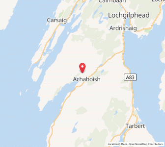 Map of Lochead, ScotlandScotland