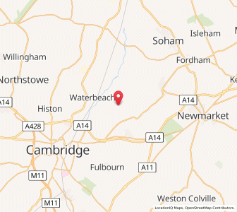 Map of Lode, EnglandEngland