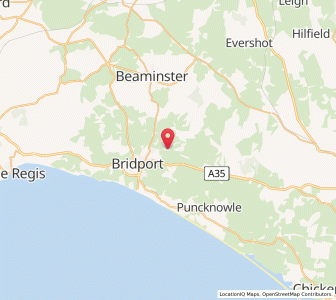 Map of Loders, EnglandEngland