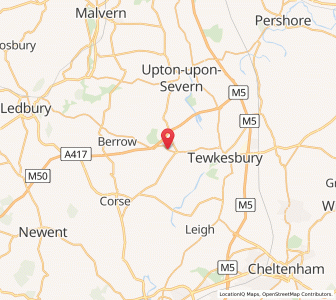 Map of Long Green, EnglandEngland