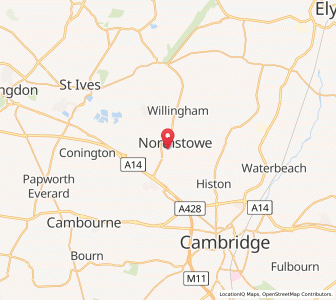 Map of Long Stanton, EnglandEngland