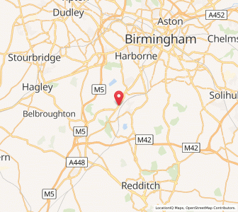 Map of Longbridge, EnglandEngland