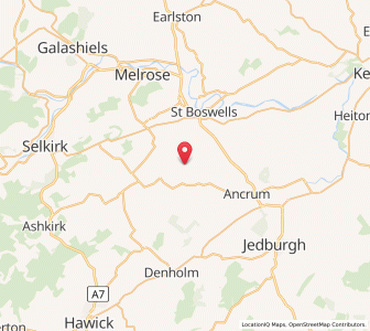 Map of Longnewton, ScotlandScotland