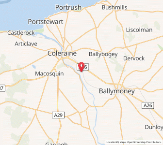 Map of Loughan, Northern IrelandNorthern Ireland