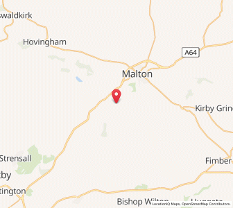 Map of Low Hutton, EnglandEngland