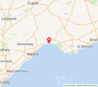 Map of Lower Largo, ScotlandScotland