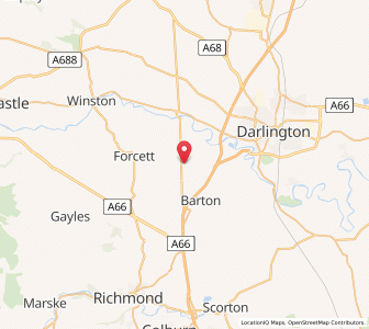 Map of Lucy Cross, EnglandEngland