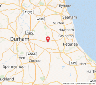 Map of Ludworth, EnglandEngland