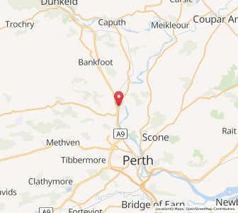 Map of Luncarty, ScotlandScotland