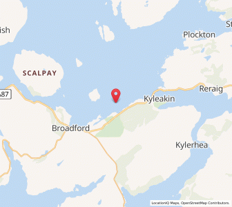 Map of Lusa, ScotlandScotland